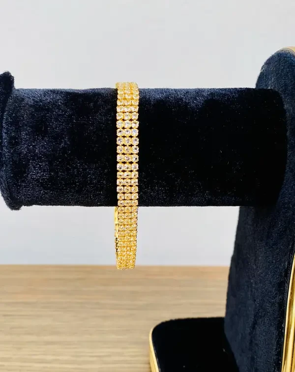 Get Traditional Gold-Plated Bracelet for Women 1