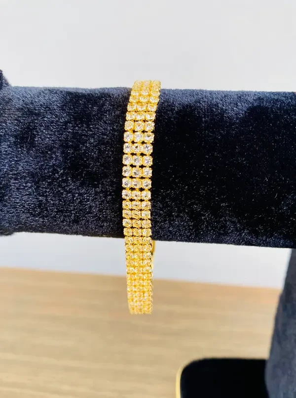 Get Traditional Gold-Plated Bracelet for Women 2