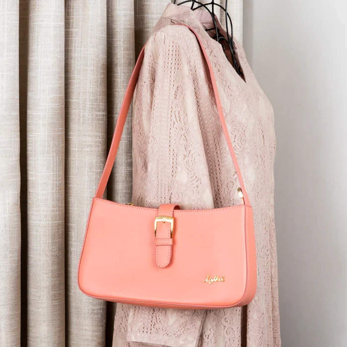 Glorious Glam Peach Shoulder Bag 2