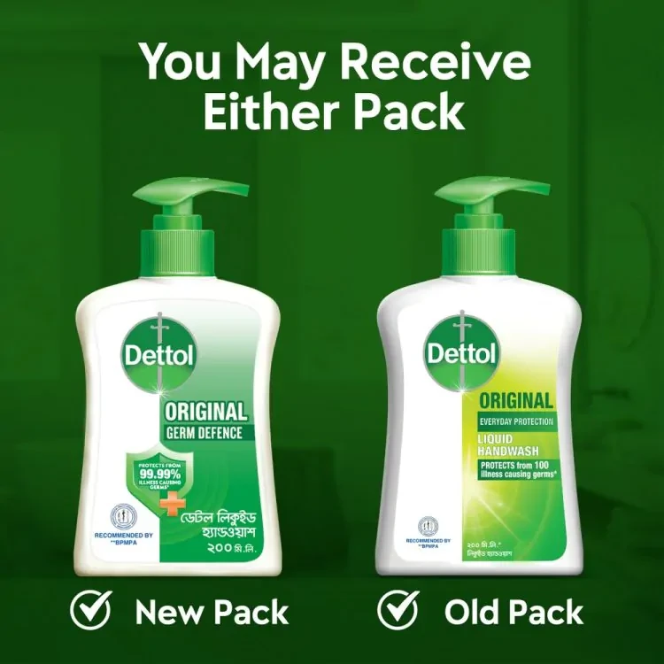 Dettol Handwash Protects From 99.9% Germs 200ml 1