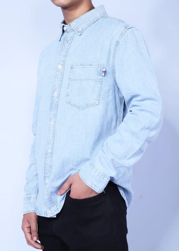 Crosica V Casual Denim Shirt