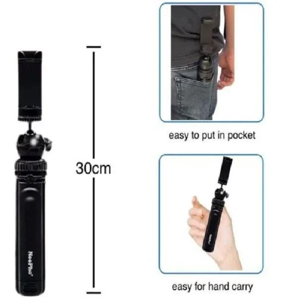 NeePho NP-999 Multi-Function Handheld Extendable Tripod Selfie Stick 2
