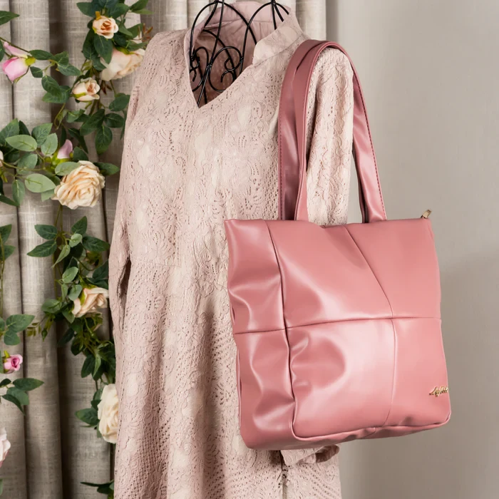 Puffer Pop Peach Shoulder Bag For Women's 1