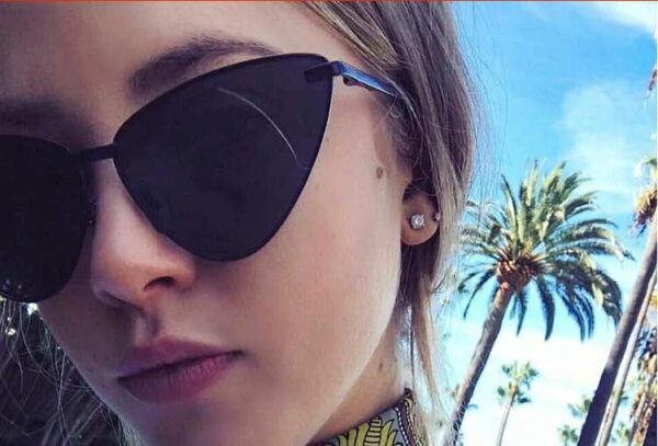 Danna Black Sunglass For Women's 0