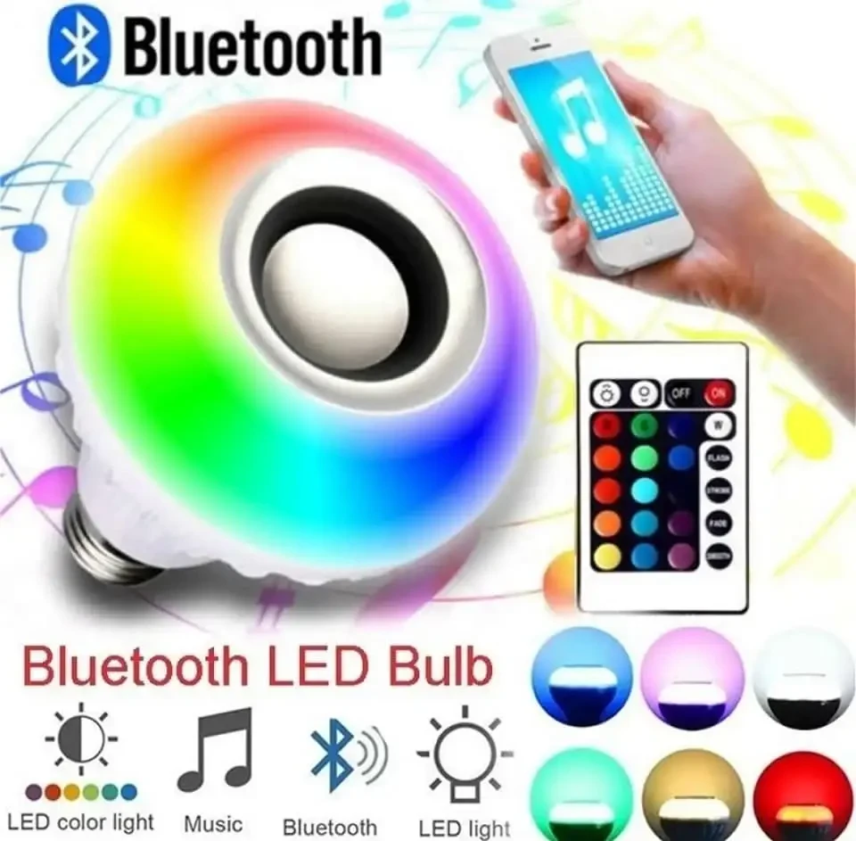 LED Bluetooth Color Music Lamp