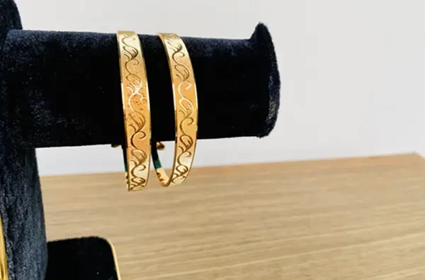 Get Beautiful Gold-Plated Bangles for Women 6