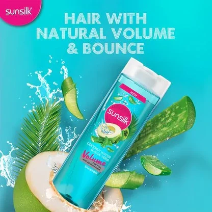 Sunsilk Coconut and Aloe Vera Shampoo 375ml