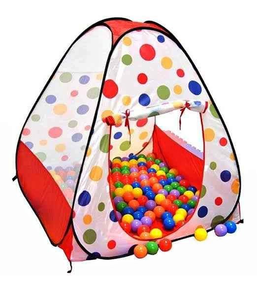 Kids Big Ball Print Play House A Indoor House For Kids 0