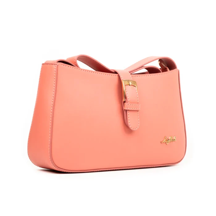 Glorious Glam Peach Shoulder Bag 4