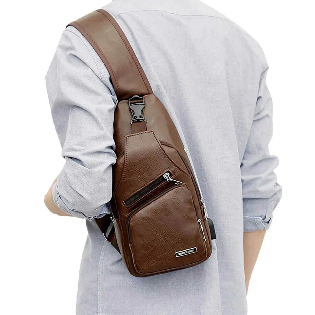 Hoadier Men's Crossbody Fashion Backpack