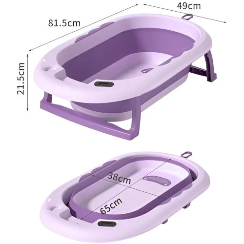 SmartCare Baby Bathtub with Thermometer 0