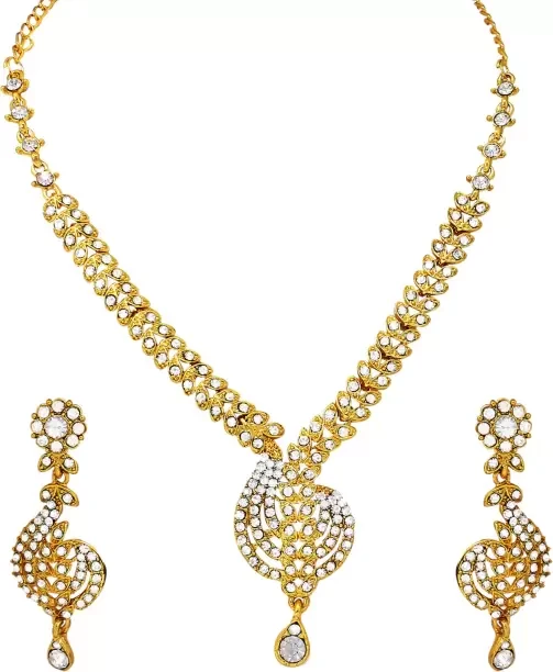 Gold Plated Necklace Set