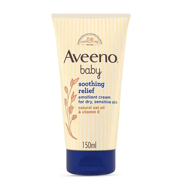 Aveeno Baby Soothing Relief Emollient Cream (150ml) 0