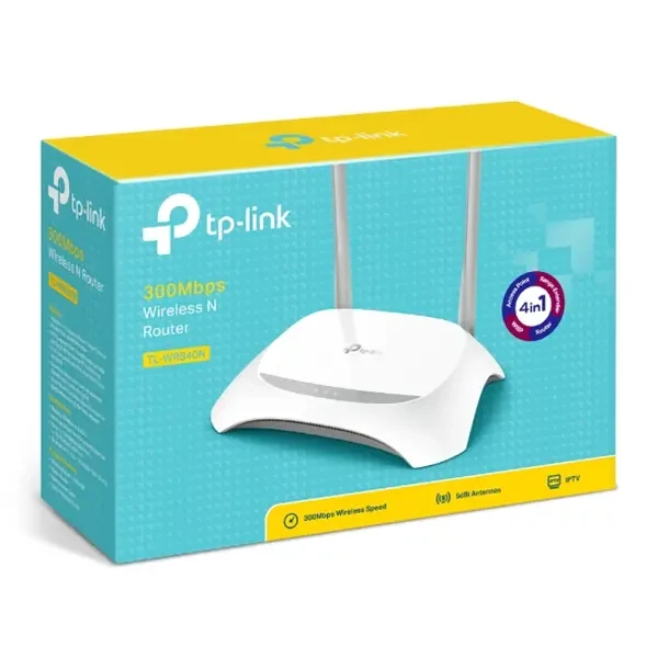 Get TP-Link V6.2 300Mbps TL-WR840N Wireless Router 1