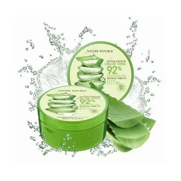 Nature Republic Soothing & Moisture 92% Aloe Vera Soothing Gel -300ml