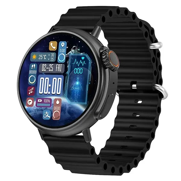 Buy GT3 Ultra Round Dial Smart Watch 2