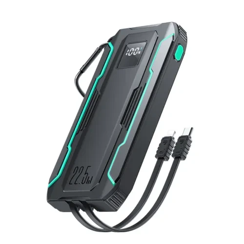 Joyroom JR-L07 10000mAh 22.5W Power Bank With Dual Cables