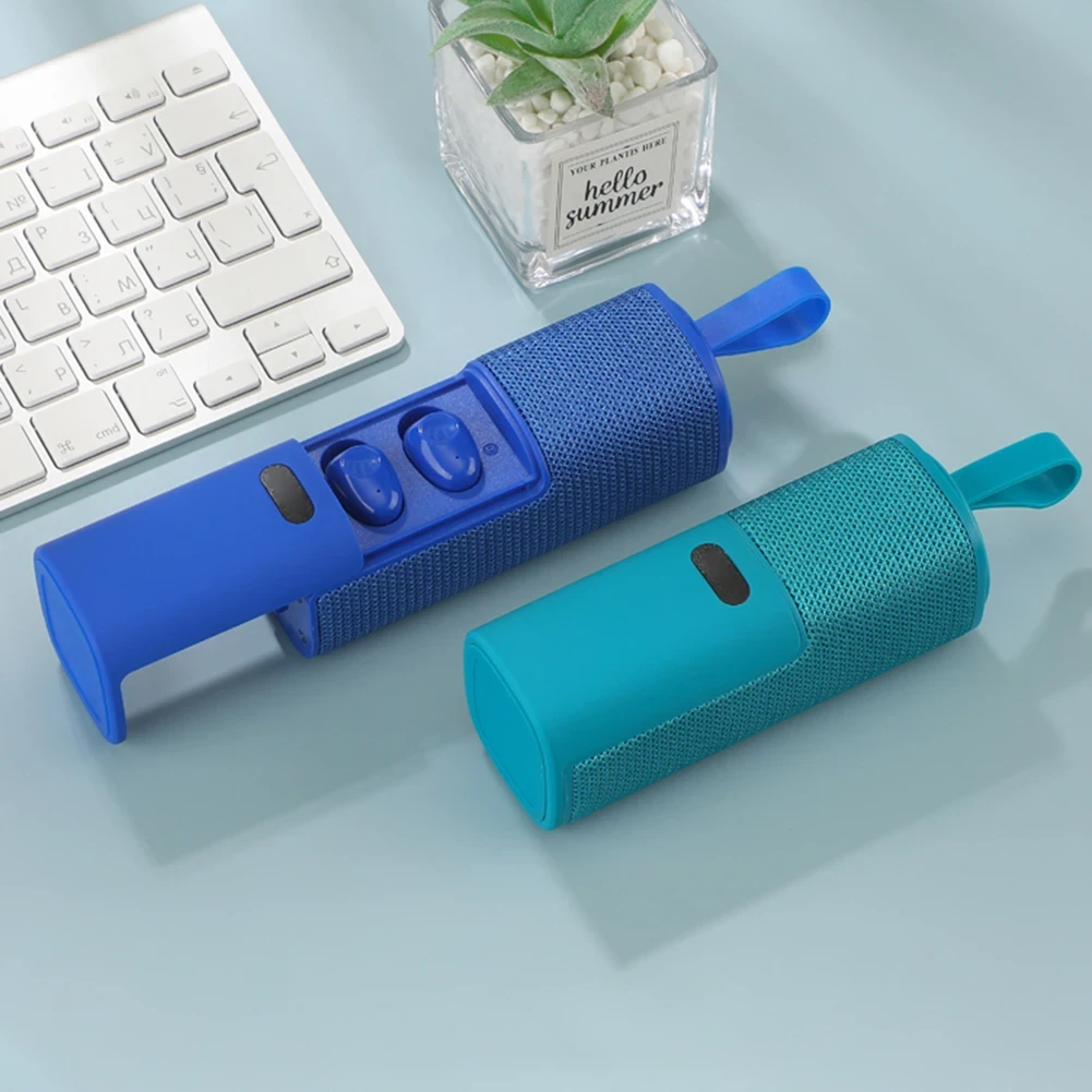 T&G TG807 3 In 1 Portable Wireless Bluetooth Speaker With Headphones & Powerbank 2