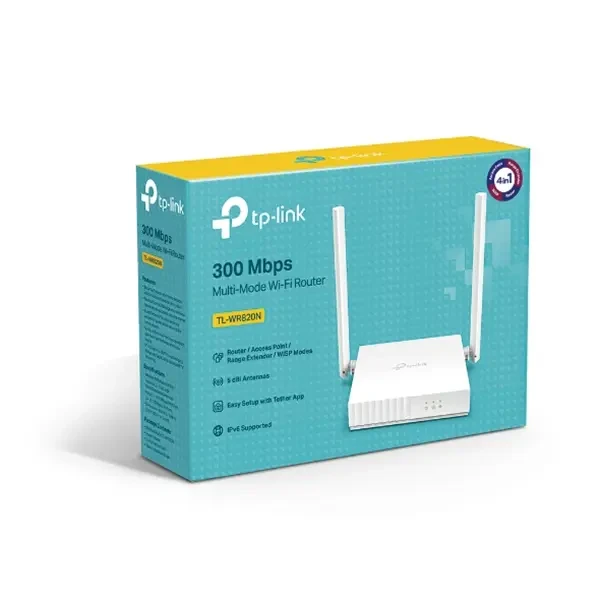 Buy TP-Link Router N Speed 300Mbps TL-WR820N 1
