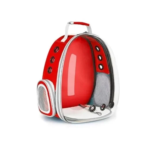 Transparent Cat Bag 0