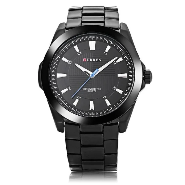 Men Top Brand Stainless Steel Big Dial Watches