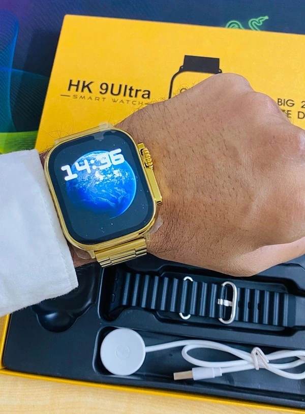 Get HK9 Ultra Golden Edition Smart watch at best price in bd 5