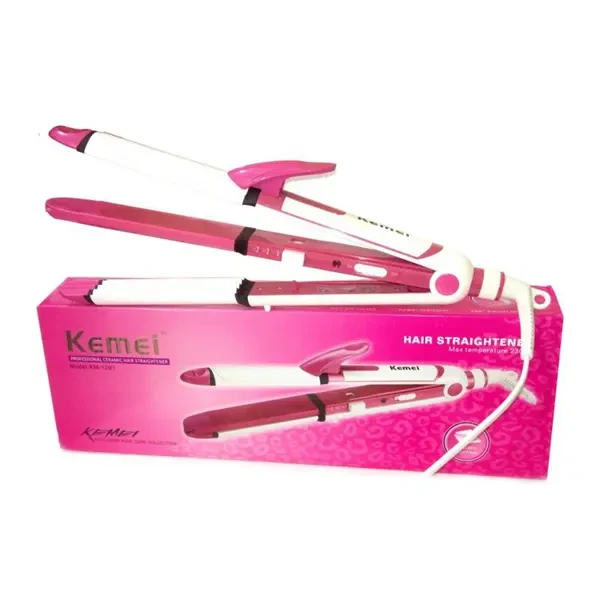 Get Kemai Professional 3 in 1 Hair Straightener KM-1291 0