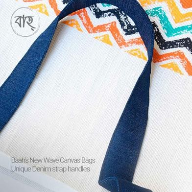 Unisex New Wave Canvas Tote Bag 4