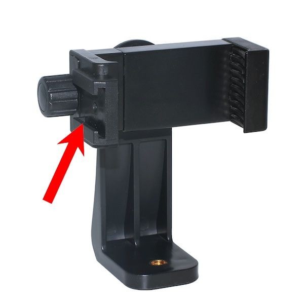 360 Degree Mobile Vlogging Holder With Cold Shoe Mount For Extra Microphone or Led Light