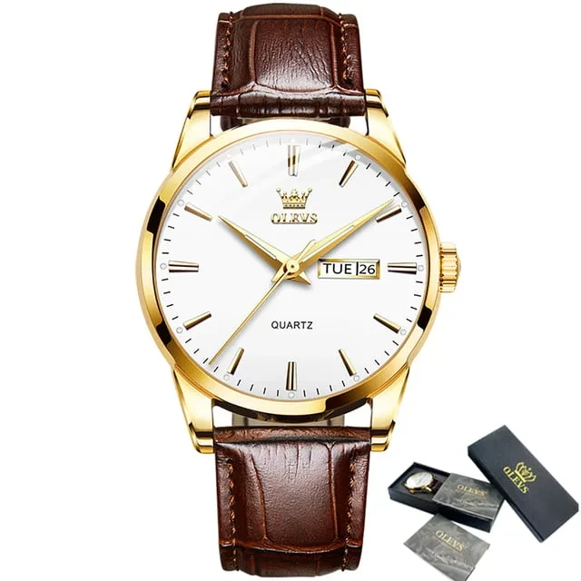 Olevs 6898L-Brown White