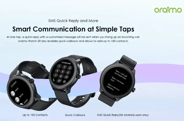 Get Oraimo Watch 2R OSW-30 TFT Display Smart Watch 4