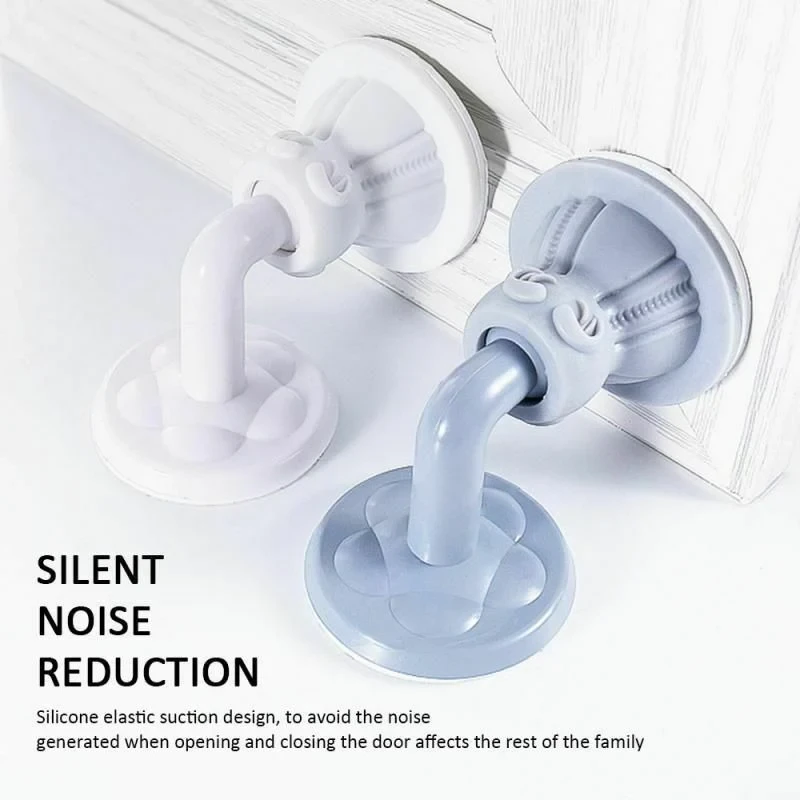 Silicone Silent Door Stopper & Wall Protection 2