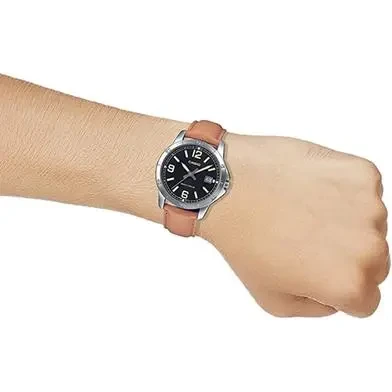 Casio Limited Edition MTP-V004L-1B2UGF Leather Watch for Men 2