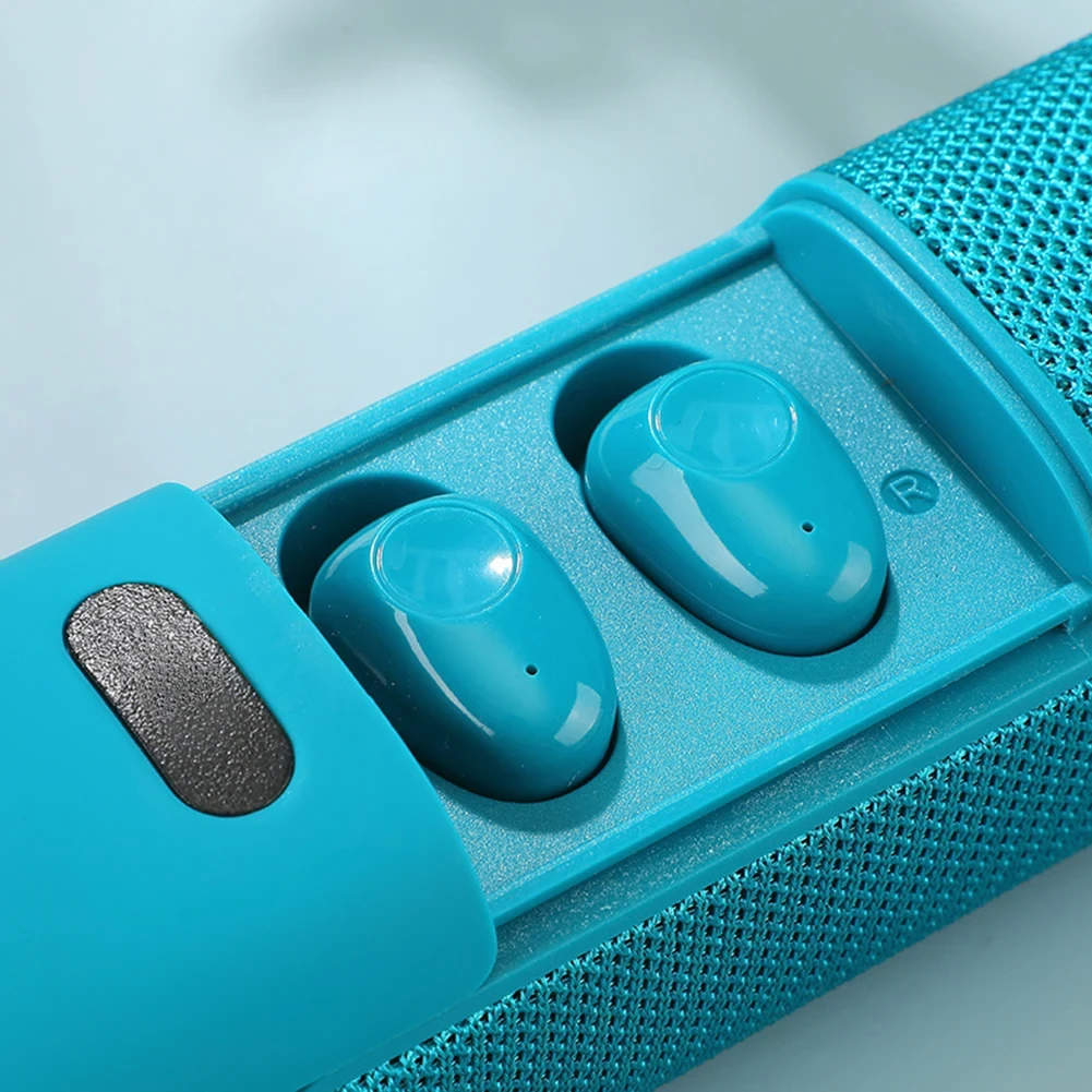 T&G TG807 3 In 1 Portable Wireless Bluetooth Speaker With Headphones & Powerbank 5