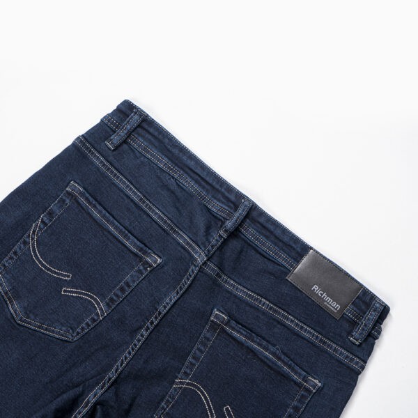 Men's Dark Blue Color Denim Pant 0