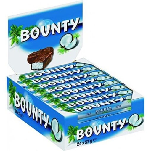 Bounty Coconut Milk Chocolate -24Pcs Box 0