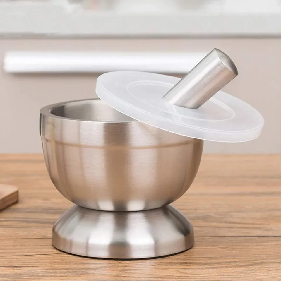 Get Hamandista Stainless Steel Mortar Pestle Large Size