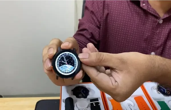 Buy GT3 Ultra Round Dial Smart Watch 8