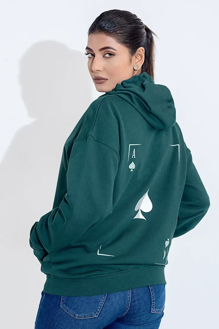 Green Hoodie For Girls 0