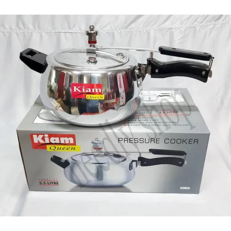 Kiam 5.5 Liter Queen Pressure Cooker 0