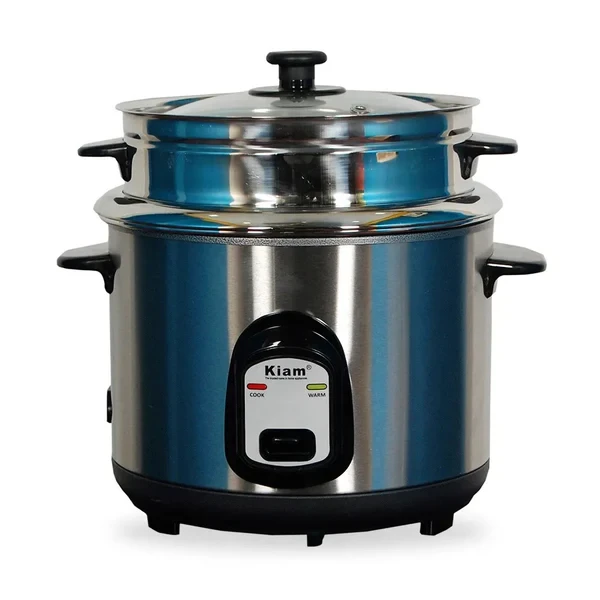 Kiam 1.8 Liter SJBS-802 Stainless Steel 700W Rice Cooker 1