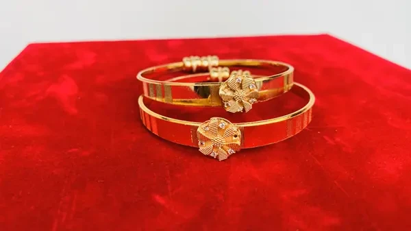 Buy Traditional Gold-Plated Bangles 6