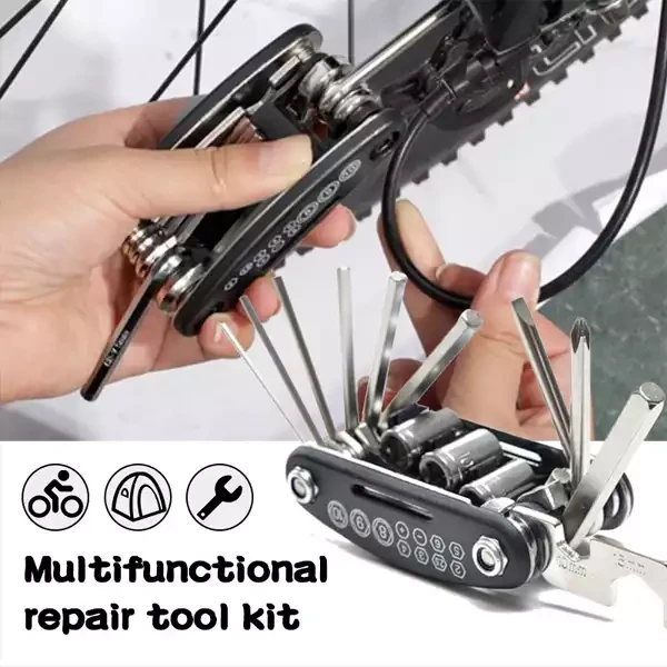 16 in 1 Portable Multipurpose Motor cycle Tool Kit 0