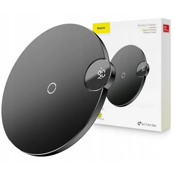 Baseus WXSX 01 Digital LED Display Wireless Charger 1