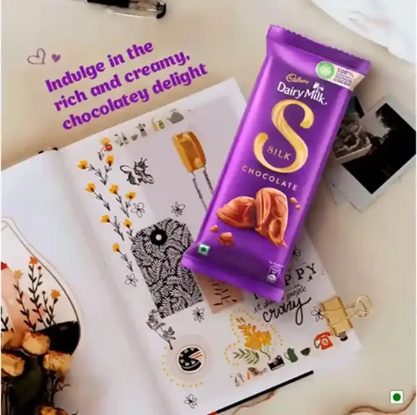 Get Dairy Milk Silk Chocolate-60g 2