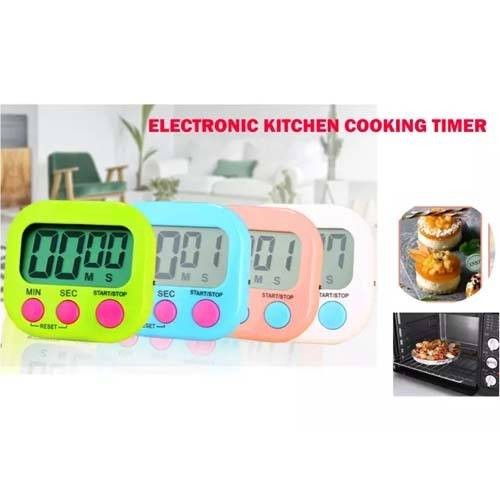 LCD Digital Kitchen Timer, Large LCD Digital Kitchen Timer Count Down Clock Alarm Stopwatch