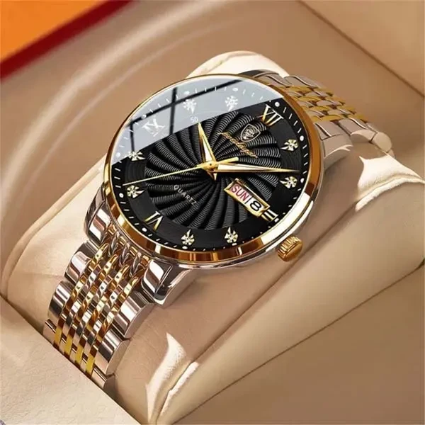 Get Poedagar Luxurious MSV 418 Men Quartz Watch 1