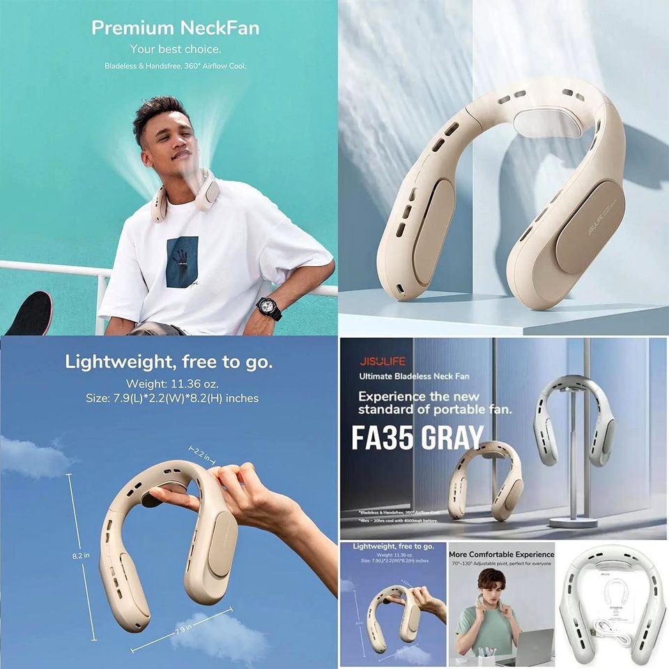 Ultimate Bladeless Neck Fan 1
