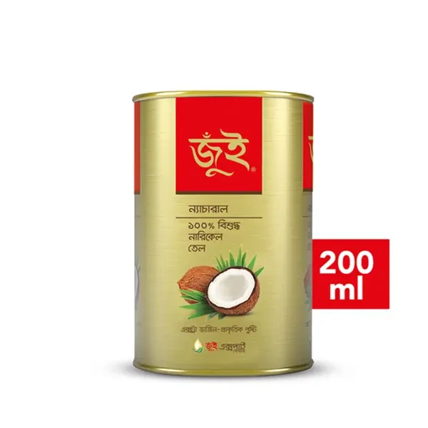 Get Jui Coconut oil Tin box-200ml 0