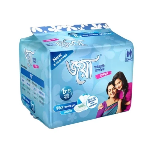 Joya Sanitary Napkin Regular Wings Flow 8 Pads Pack